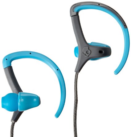 Skullcandy Chops In-Ear Sweat Resistant Sports Earbud, Blue/Gray