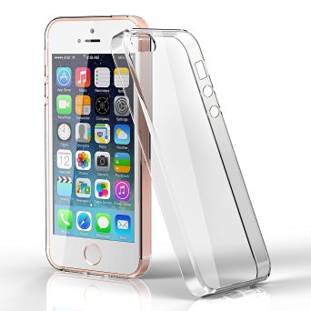 iPhone SE Case, Easylife® Scratch-Resistant, Ultra Slim Anti-Scratch Crystal Cover for iPhone SE (2016 Release) & iPhone 5S / 5 (Clear)