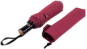 RENZER Golf Umbrella Compact Travel Umbrella Rain Umbrella Windproof for Women Men Automatic Open/close Folding umbrellas