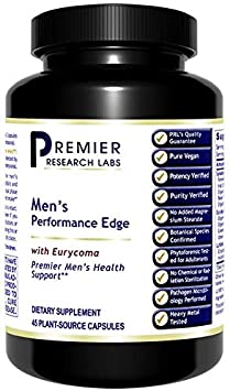 Premier Research Men's Performance Edge, with Eurycoma Premier Men's Health Support, 45 Vegetarian Capsules