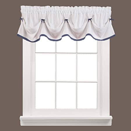 SKL Home by Saturday Knight Ltd. Kate Valance, Blue, 58 inches x 13 inches
