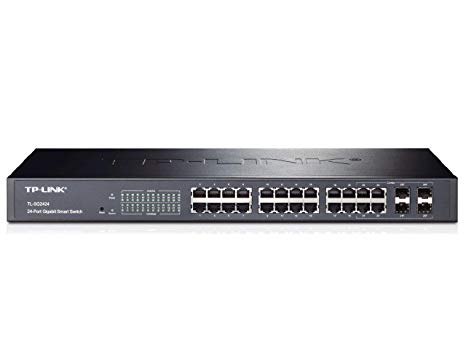 TP-Link 24-Port Gigabit Smart Switch with 4-Combo SFP Slots  (TL-SG2424)