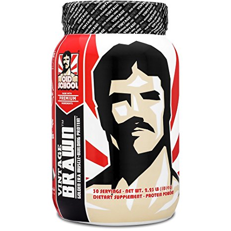 VINTAGE BRAWN - Muscle-Building Protein Powder - The First Triple Isolate of Premium Egg, Milk, and Beef Protein - Rich Chocolate Flavor with Zero Sugars and No Artificials - 30 Servings