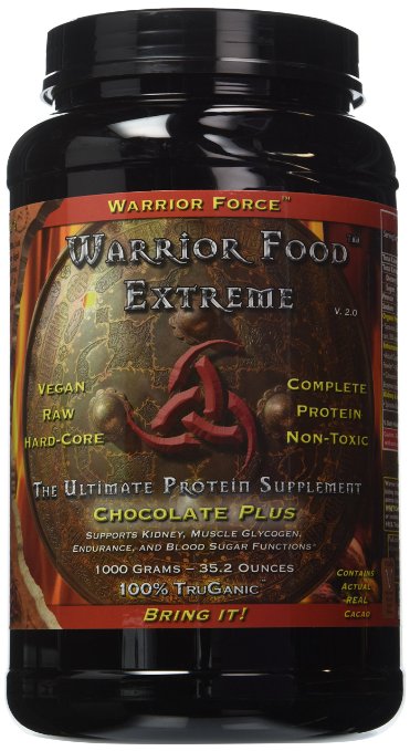 Healthforce Warrior Food Extreme Chocolate Plus Powder, 1000 Gram