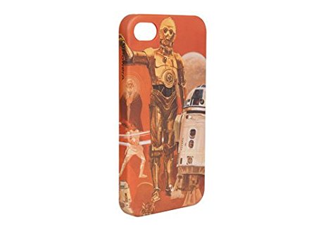 POWER A CPFA000539 Star Wars Saga Case Series for iPhone 4/4S - 1 Pack - Retail Packaging - Droids of Tatooine