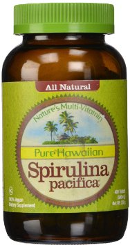 Nutrex Hawaii Pure Hawaiian Spirulina Pacifica -- 500 mg - 400 Tablets