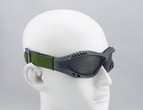 ASX Design Shooting Tactical Airsoft Goggles No Fog Mesh Glasses Protect Eyes