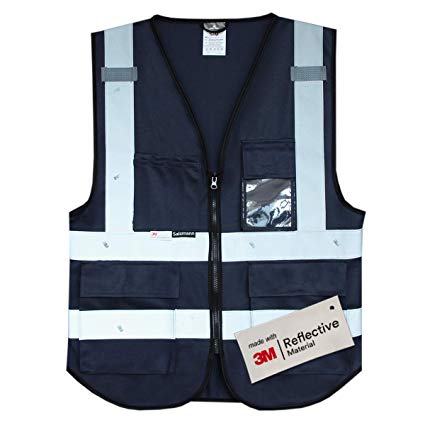 Salzmann 3M Multi Pocket Working Vest, Working Uniform, S/M