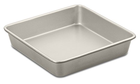 Cuisinart AMB-9SCKCH 9-Inch Chef's Classic Nonstick Bakeware Square Cake Pan, Champagne