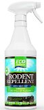 Mice Repellent by Eco Defense - All Natural Formula Repels Mice Fast - Humane Mice Pest Control - Guaranteed Effective - 32 oz Organic Spray - Safe around Pets and Children - Satisfaction Guarantee