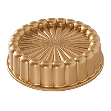 Nordic Ware 83577 Charlotte Cake Pan, One Size, Gold