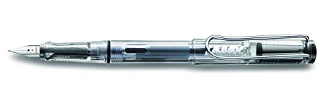 Lamy Vista Fountain Pen Demonstrator, Clear Medium Nib (L12M)
