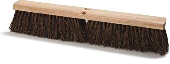 Carlisle 3621912400 Hardwood Block Garage Sweep, 24" Block Size, 4" Bristle Trim