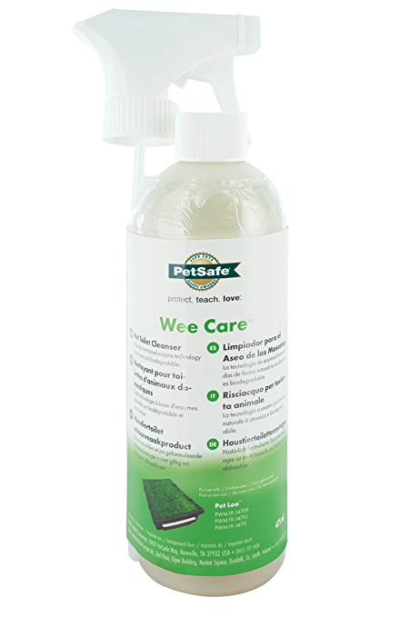 PetSafe Wee Care Pet Toilet Cleaner, 475 ml, Natural Enzyme Solution, Kills Bacteria