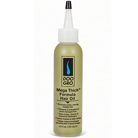 DOO GRO Mega Thick Hair Oil, 4.5 oz (Pack of 2)