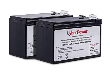 CyberPower RB1270X2C UPS Replacement Battery Cartridge, 12V/7Ah