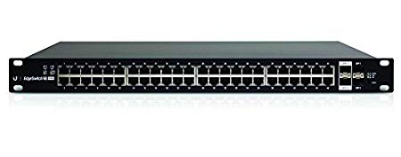 Ubiquiti EdgeSwitch ES-48-500W  Managed PoE, Gigabit Switch with SFP,Power Method 100-240VAC/50-60 Hz, Universal Input