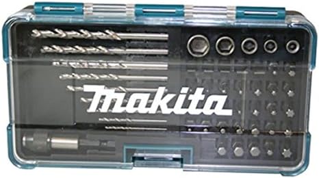 Makita B-36201 Metric High Speed Steel Drill Bit, Screw Bit and Socket Set (48 Piece)