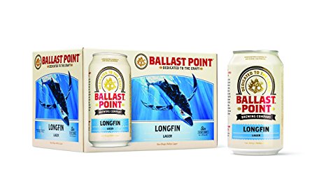 Ballast Point Brewing Longfin Lager, 6 pk, 12 oz cans