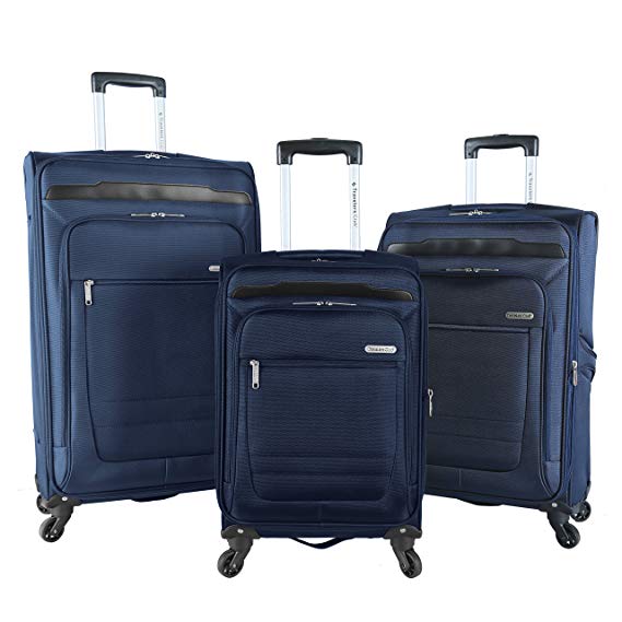 Travelers Club Luggage 3-piece Expandable Softsided Luggage Set