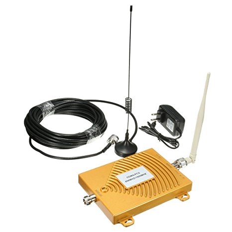 M.Way CDMA PCS 850/1900MHz Dual Band CellPhone Signal Booster Amplifier Repeater Kit Omni/Whip, Cellphone Signal Booster for WCDMA /GSM