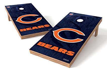 Wild Sports Official NFL 2’ x 4’ Cornhole Game Set