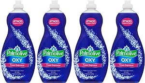 Palmolive Ultra Dish Liquid, Oxy Power Degreaser - 20 fl oz - 4 Pack