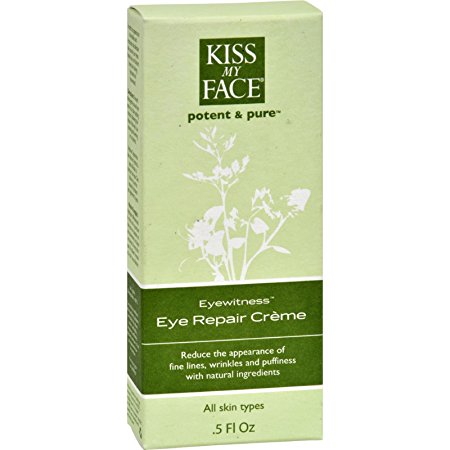 Kiss My Face Organics Eyewitness, Eye Repair Creme, 0.5 fl oz