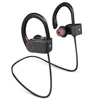 Emelon Bluetooth Headphones, Sweatproof In-Ear Sports Running Wireless 4.1 Earbuds with Mic for Smartphones