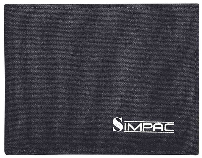 Simpac Mini Ultra-thin Fashion Canvas Wallet Multifunction Wallet Card Package