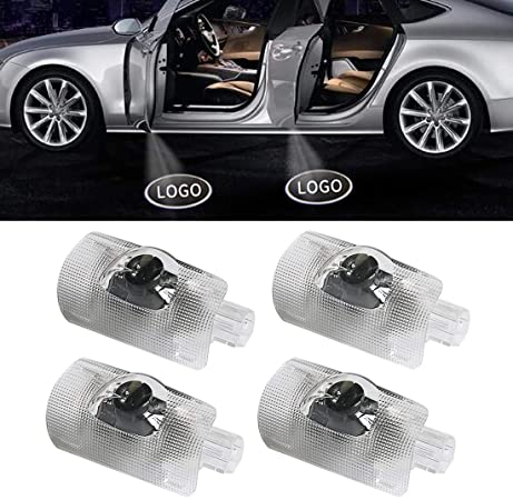 4Pcs LED Car Logo Lights Ghost Light Door Light Projector Welcome Accessories Emblem Lamp For Toyota Camry Series(TOYOTA)