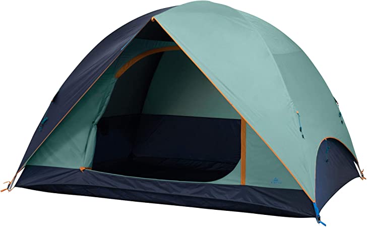 Kelty Tallboy Tent, Tall Dome Tent with Standing Headroom, Open-Plan Interior, X-Pole Construction & More