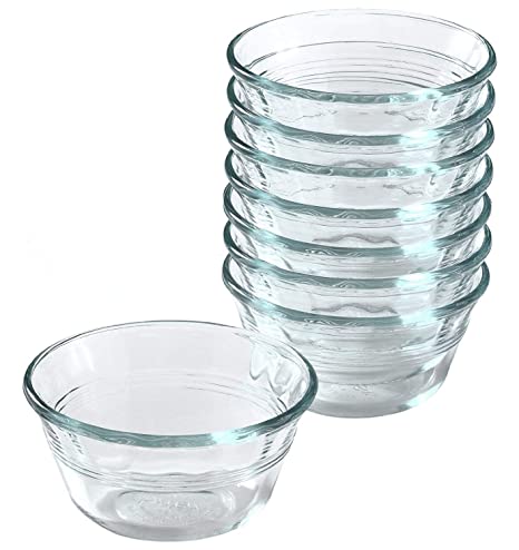 Pyrex Pyrex bakeware custard cups, 10-ounce, pack of 8, 2.6 Pound