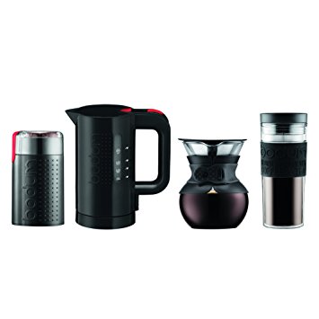 Bodum K11592-01US Pour Over Set, Black