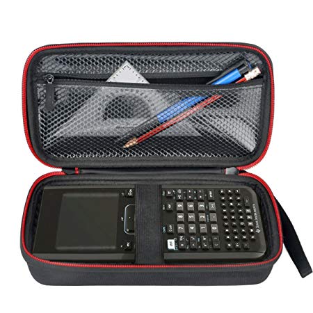 HESPLUS Hard Case with Mesh Pocket for Texas Instruments TI-Nspire CX/CAS Graphing Calculator