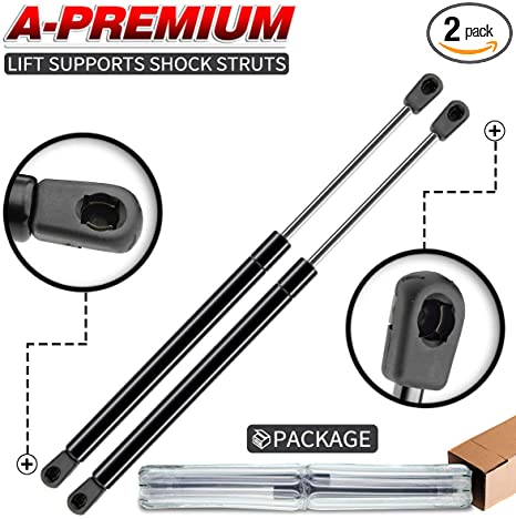 A-Premium Rear Window Lift Supports Shock Struts for Jeep Grand Cherokee WH 2005-2010 2-PC Set