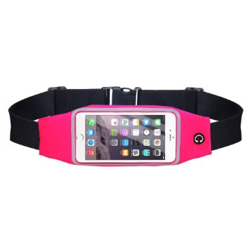 DAWAY DW-MB02 Universal Waterproof Running Waist Pack Runner Portable Security Belt with 55 Inch Touch Screen for Iphone 55s66s plus