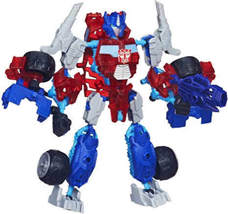 Transformers Construct-Bots Elite Class Optimus Prime Buildable Action Figure