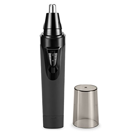 BESTOPE Ear and Nose Hair Trimmer for Men and Women, Waterproof, Power Indictor Light