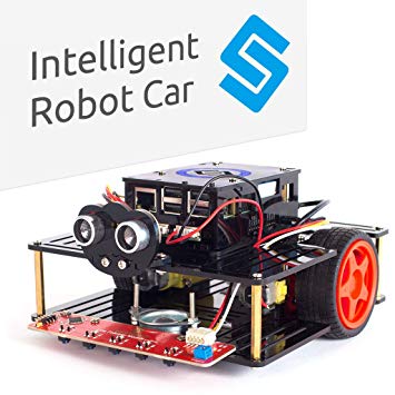 SunFounder AI Robot Car Smart Robot Kit for Raspberry Pi 3 Model B  3B 2B B  DIY Robot Car Toy Support Speech Recognition Control Line Following Module Ul