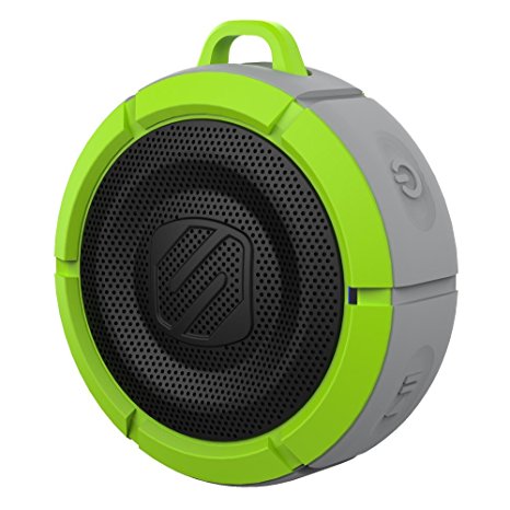 SCOSCHE BTBBTSGY BoomBuoy Rugged Waterproof Wireless Speaker - Tech Sport Grey