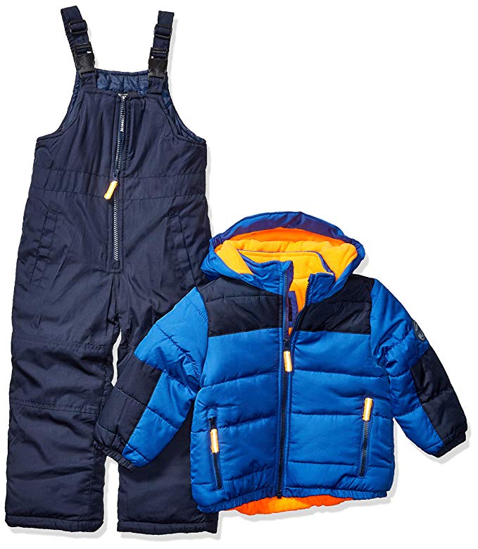 OshKosh B'Gosh Baby Boys' Little Ski Jacket and Snowbib Snowsuit Set