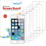 iPhone 6s6 Screen Protector Iwotou 6 Pack High Definition HD Clear Screen Protector Film for iPhone 6s6