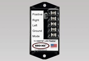 Able2/Sho-Me 11.1005TSF Strobe-Style LED Flasher with Terminals