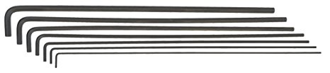 Bondhus 25445 Hex L-Wrenches with 12-Inch Long Arm, Set of 7