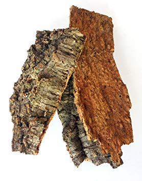 Natural Cork Bark Flats - 3lb Bulk Bag