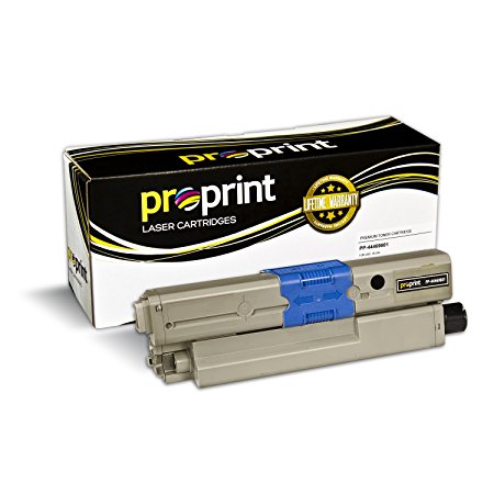 ProPrint (TM) Compatible Oki Data C330 (44469801) Black Toner Cartridge for C310dn C330dn C510dn C530dn MC362w MC562w (1 Black)