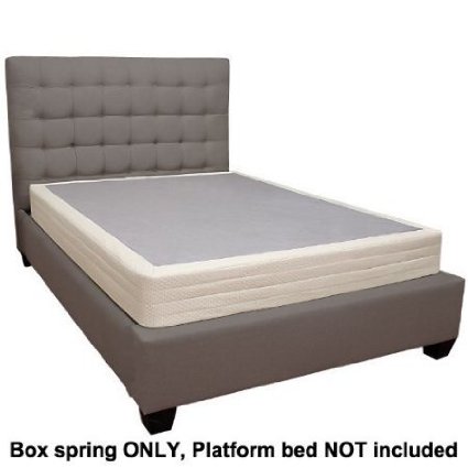 Lifetime Sleep Products Box Spring Great for Memory Foam Mattress, Queen