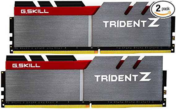 G.SKILL 16GB (2 x 8GB) TridentZ Series DDR4 PC4-33000 4133MHz Memory Desktop Memory Model F4-4133C19D-16GTZC