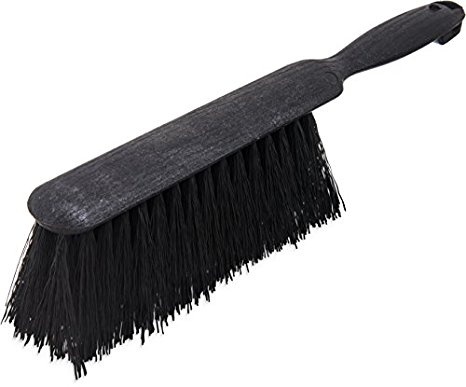 Carlisle 3625803 Fireplace/Bench Brush, 8", Black